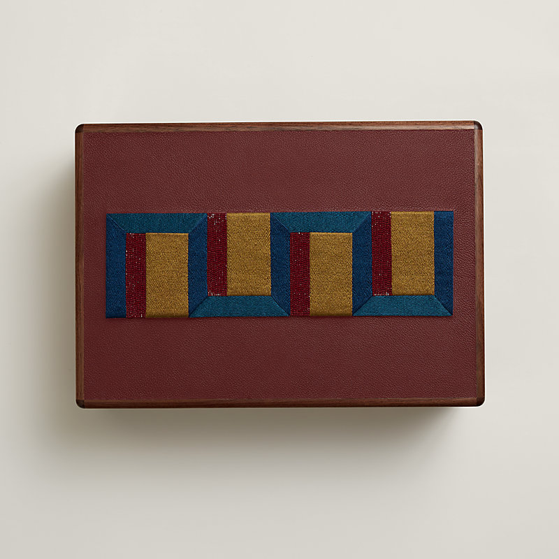 Amalthee Perspectives Indiennes watch box, large model | Hermès USA